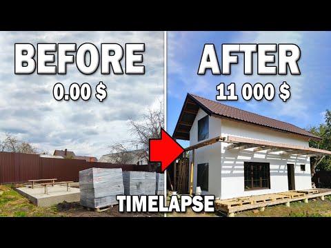 4 YEAR TIMELAPSE Building My Amazing House in 26 Minutes