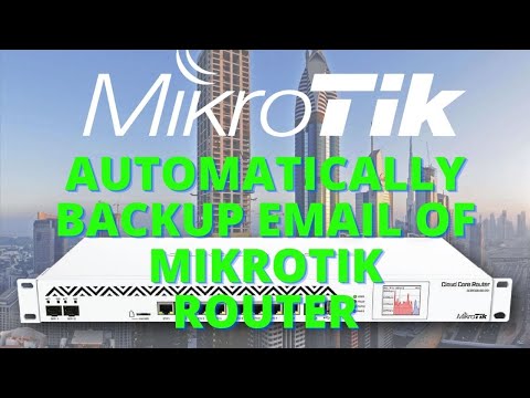 How to Get Automatically Backup Email of Mikrotik || Tutorial 32