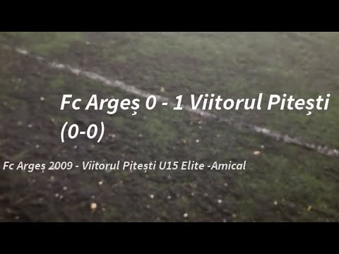 Fc Argeș 0 - 1 Viitorul Pitești(0-0) rep 1