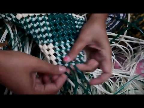 How to put - 4 Roll cross cut Basket - Part - 2 Video