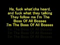 Slim Thug-Boss Of all Bosses (Lyrics) 