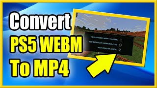 Download lagu How to Convert PS5 Video Clips from WEMB to MP4 (Upload to Instagram, Snapchat, Tiktok) mp3 Download lagu How to Convert PS5 Video Clips from WEMB to MP4 (Upload to Instagram, Snapchat, Tiktok) mp3