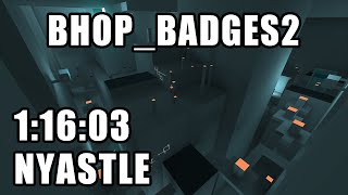 [CS:S BHOP] bhop_badges2 in 1:16:03 by Nyastle