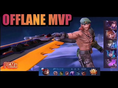 OFFLANE MVP | SILENT AMBUSH PLAY | LAPU LAPU GAMEPLAY | PHERO | PGMx