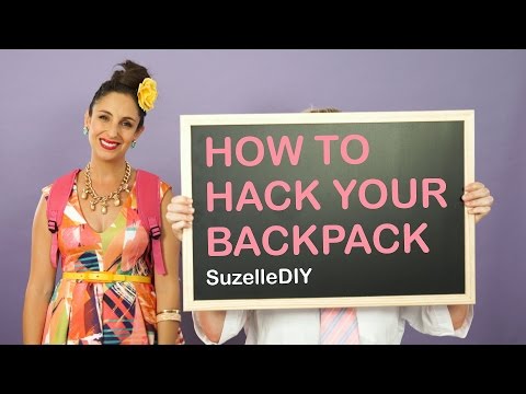 SuzelleDIY – How to Hack your Backpack