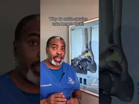 Why Ankle Sprains Take A Long Time To Heal