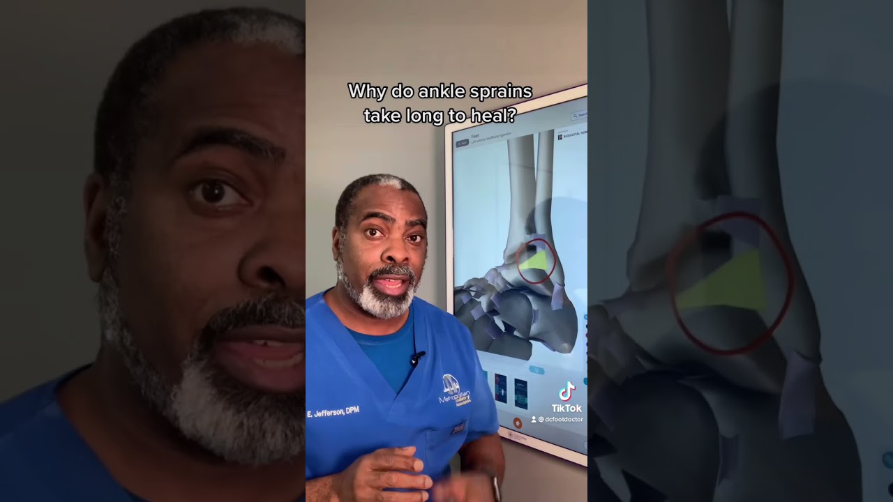 Why Ankle Sprains Take A Long Time To Heal