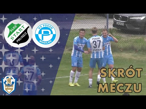 Skrót meczu : Start Eco-Pol Pruszcz - Pogoń Mogilno | 8 kolejka | 4 LIGA #piłkanożna #4liga