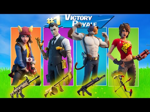 RANDOM *BOSS MITICI* CHALLENGE SU FORTNITE!!