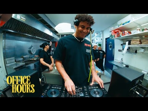 DJ Set in a Miami Restaurant Kitchen | Office Hours 2: Lupreme