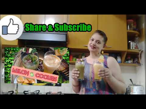 MELON COOLERS# Immunity Boosters; Refreshing Summer Drinks