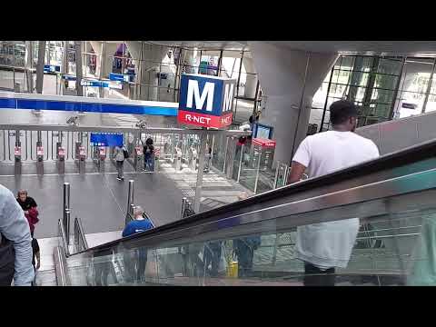 Bijlmer Arena Metro Station Amsterdam 4.07.2022