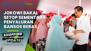Jelang Pencoblosan Pilpres, Jokowi Bakal Setop Sementara Penyaluran Bansos Pangan Beras 10 Kilogram