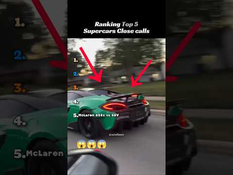 Ranking Supercar Close Calls pt. 3 #usa #supercars