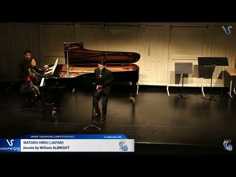 Wataru HIRAI (Japan) plays Sonate by W. ALBRIGHT