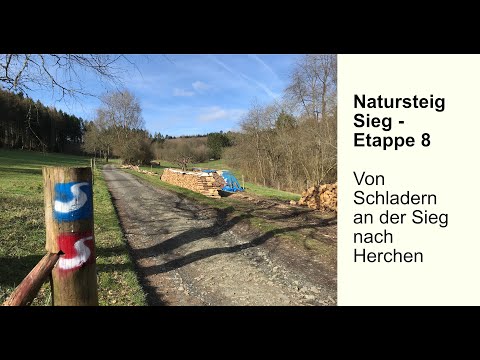 Natursteig Sieg – Wandervergnügen auf über 200km – Etappe 8 - Von Schladern nach Herchen
