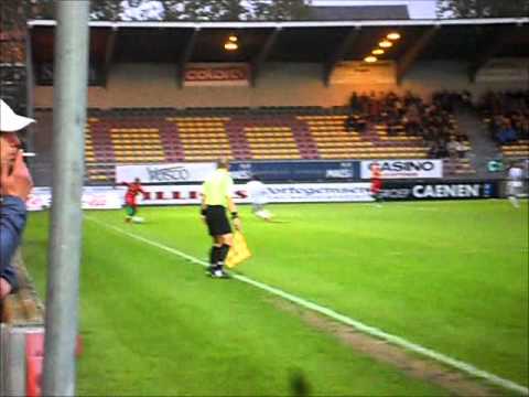 OSTENDE-EUPEN 1-3 premiere partie