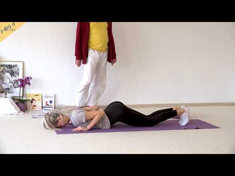 Knie-Brust-Stirn-Haltung, Knie-Brust-Stirn-Pose, Knie-Brust-Stirn-Stellung - Yoga Asana Lexikon