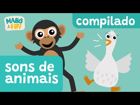 SONS DE ANIMAIS | vídeo infantil educativo |SÉRIE ACHOU!