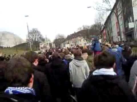 Bochum-Schalke 23.01.10 derbymarsch part8