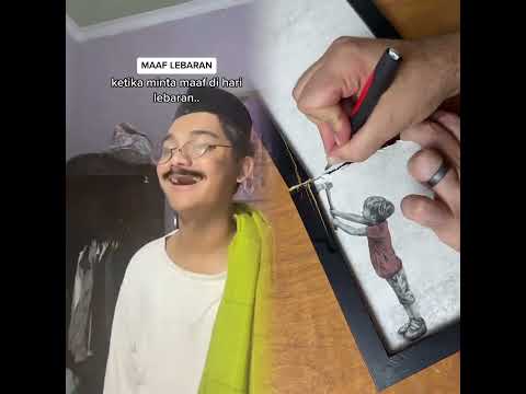 ￼KETIKA MINTA MAAF DI HARI LEBARAN.. 😭 #sadjoni