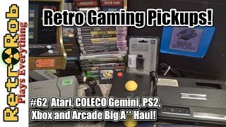 Retro Gaming Haul #62: Atari Coleco XBox, PS2 and Arkanoid Arcade