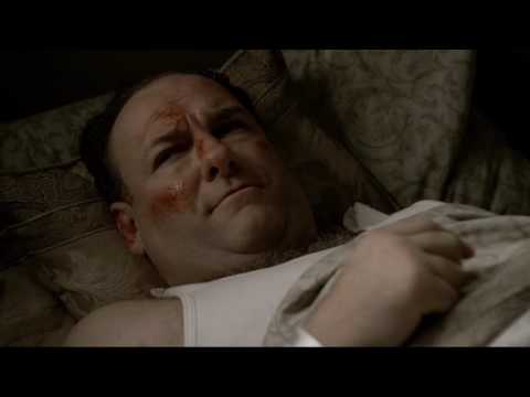 The Sopranos 6.18 - "His chest filled up, suffocated on his own blood"