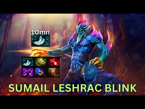 Dota 2 Sumail Leshrac First Item Blink Dagger