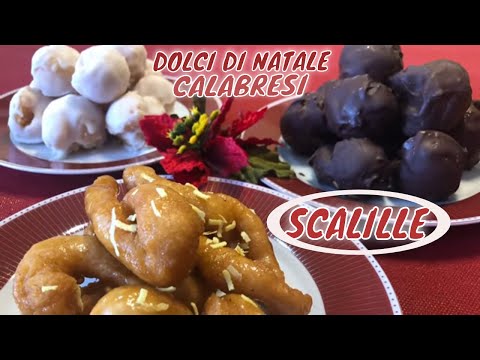 DOLCI DI NATALE CALABRESI   SCALILLE