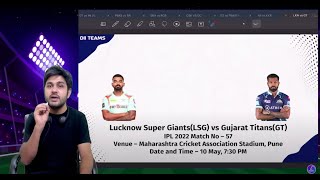 LKN vs GT Dream11 | LSG vs GT Pitch Report & Playing XI | Lucknow vs Gujarat Dream11 - IPL 2022