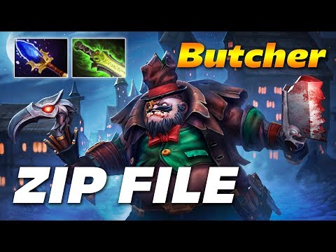 ZIP FILE PUDGE the Butcher | Dota 2 Pro Gameplay
