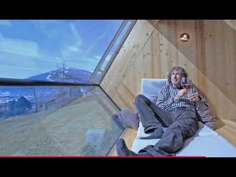 Ufogel Holiday House Floats Above the Meadows in Lienz, Austria