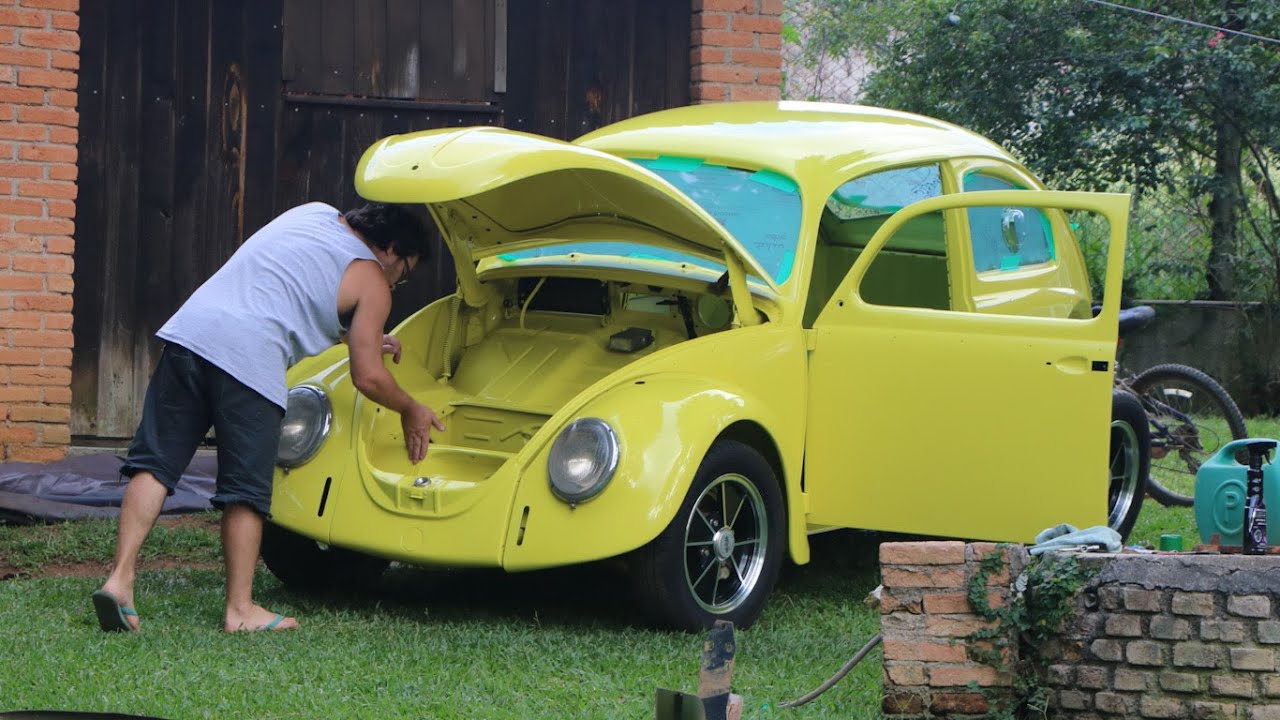 Instalação do chicote no Fuskatia: Ligação dos faróis e chave de seta