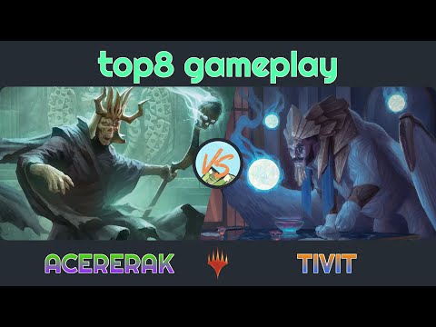 Top 8 Gameplay - 6th NLL: Acererak vs. Tivit - Final [Duel Commander] - Magic: The Gathering