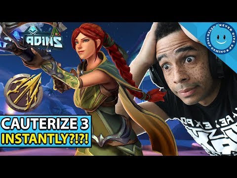 CASSIE GETS CAUTERIZE 3 W/ THIS BUILD IN OB67! HACKING FOLLOW UP! (Paladins Gameplay)