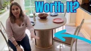 Round Farmhouse Table with Storage? Okay...That's Actually Genius.