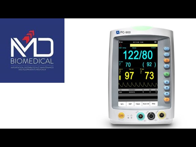 جهاز مراقبة علامات الحيوية للمريض مع طابعة PC - 90...
