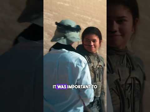 Zendaya revela que sufrió un incidente durante el rodaje de dune: parte dos