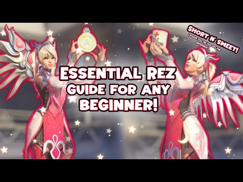 SHORT But ESSENTIAL Mercy Rez Guide!🪽 - Overwatch 2!