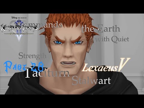 Kingdom Hearts II Final Mix Walkthrough - [Pt.28] - No.V: Lexaeus (PS4 Pro)