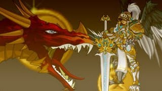 Adventure Quest Flame Guardian Dragon Form Z Review