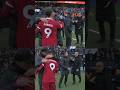 Darwin Nunez and pep guardiola fight after the full time whistle manchester city vs liverpool