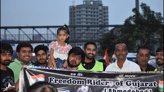preview picture of video '15 August Charity Ride For Students | Freedom Riders Of Gujarat |Ahmedabad Bike Ride | Vande Mataram'