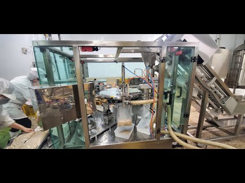 Spoutbag filling machine, ready eat food packaging machine