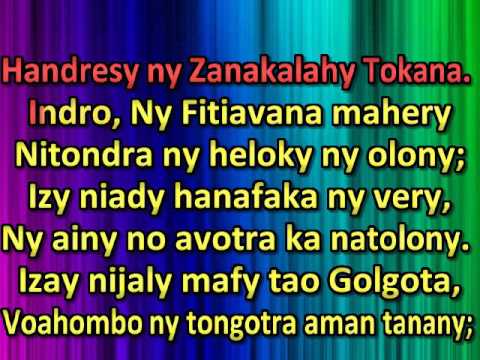 Indro, ny fitiavana nijaly