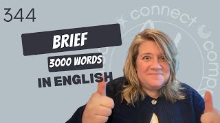 Learn English Vocabulary: “Brief” -Definitions, Usage, Collocations, and Opposites 344/3000