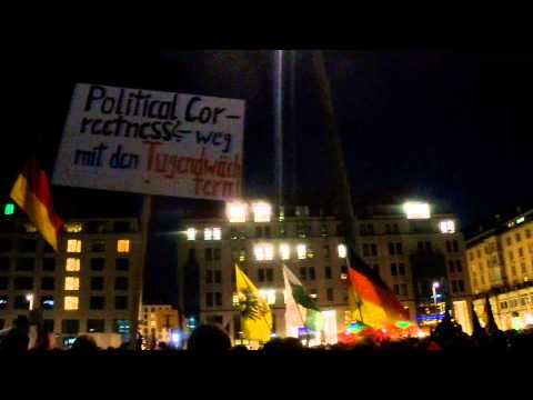 MONTAGSDEMOS IN DRESDEN 09.03.2015 ( #PEGIDA )