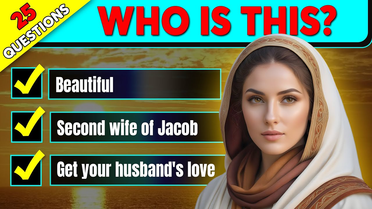 WHO IS THIS MOTHER? - 25 BIBLE QUESTIONS TO TEST YOUR BIBLE KNOWLEDGE | The Bible Quiz