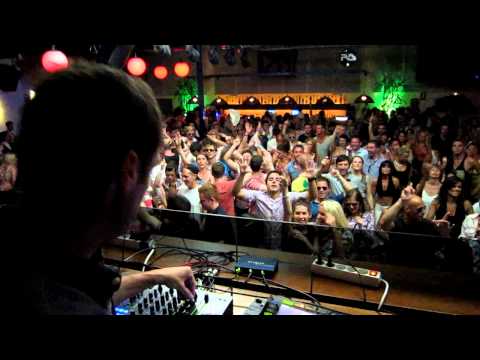 Rob Roar dropping his '808 Digital (Say What)' single @ We Love...Space, Ibiza