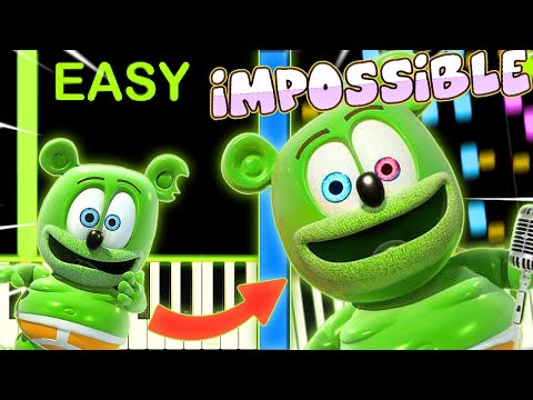 GUMMY BEAR SONG from TOO EASY to IMPOSSIBLE